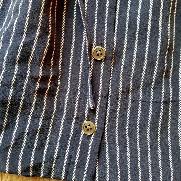 Joie Wendolyn 100% silk striped drawstring skirt size XS New With Tags - Picture 8 of 10